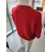 Sweter z Baby Alpaca - czerwony