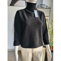 Golf z Baby Alpaca - czarny