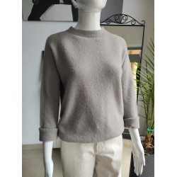 Sweter z Baby Alpaca - beżowy