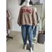 Bluza oversize z napisem Ciao - fango