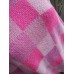 Oversized Checked Sweater - Pink