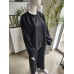 Butter-print tracksuit with a flower on the sleeve - black Butter-print tracksuit with a flower on the sleeve - black