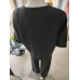 Butter-like tracksuit set with short sleeves, neon - black Butter-like tracksuit set with short sleeves, neon - black