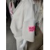 Butter-like tracksuit set with short sleeves, neon - beige Butter-like tracksuit set with short sleeves, neon - beige