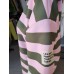 Butter summer tracksuit set with stripes and patch - khaki/powder Butter summer tracksuit set with stripes and patch - khaki/powder