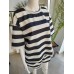 Butter summer tracksuit set with stripes and patch - white/black Butter summer tracksuit set with stripes and patch - white/black