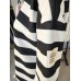 Butter summer tracksuit set with stripes and patch - white/black Butter summer tracksuit set with stripes and patch - white/black