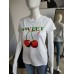T-Shirt Sweet Cherry – weiß