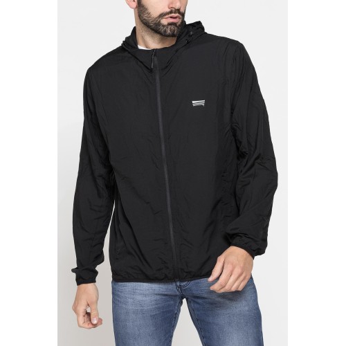 Windjacke - schwarz