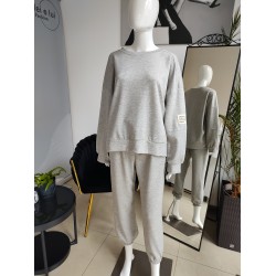 Buttery oversize tracksuit - gray