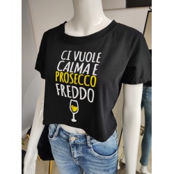 Lemonade Crop Top - schwarz