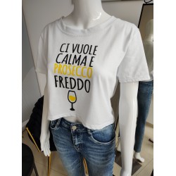 Lemonade Crop Top - weiß