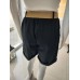 Cotton shorts - black