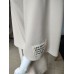 Butterweicher Sommer-Trainingsanzug-Set mit kurzem Sweatshirt - beige