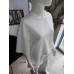 Butterweicher Sommer-Trainingsanzug-Set mit kurzem Sweatshirt - creme