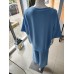Butterweicher Trainingsanzug mit kurzen Ärmel - babyblau