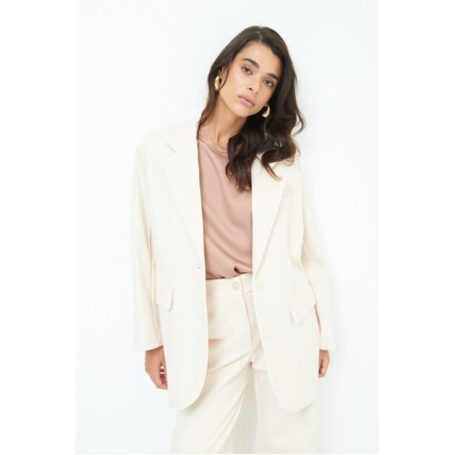 Blazer in Übergröße - butterweich