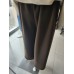 Butter-like, wide-leg trousers with a belt - chocolate brown Butter-like, wide-leg trousers with a belt - chocolate brown