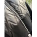 Black buttery nylon tracksuit with hood