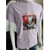 T-shirt z motywem horroru Clown - lila