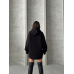 Oversized hoodie - black