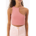 Kurzes, asymmetrisches Top - rosa