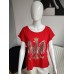 T-Shirt mit Adler - rot