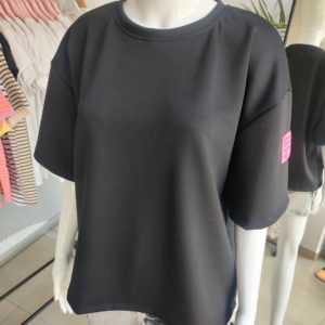 Masełkowa koszulka neon - czarny One size